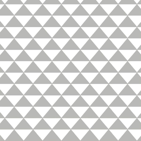 Triangle Mosaic in Pebble
