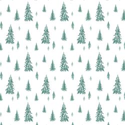 Snowy Pines in Agate