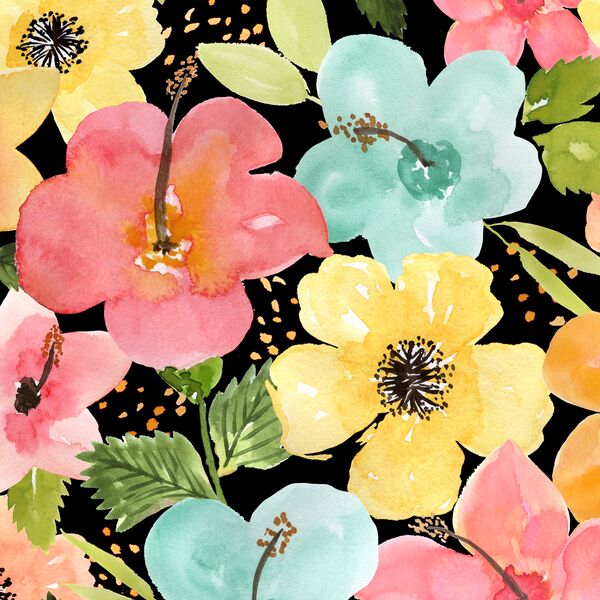 Large Blooming Summer in Night