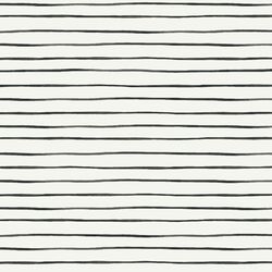 Watercolor Stripes in Cream