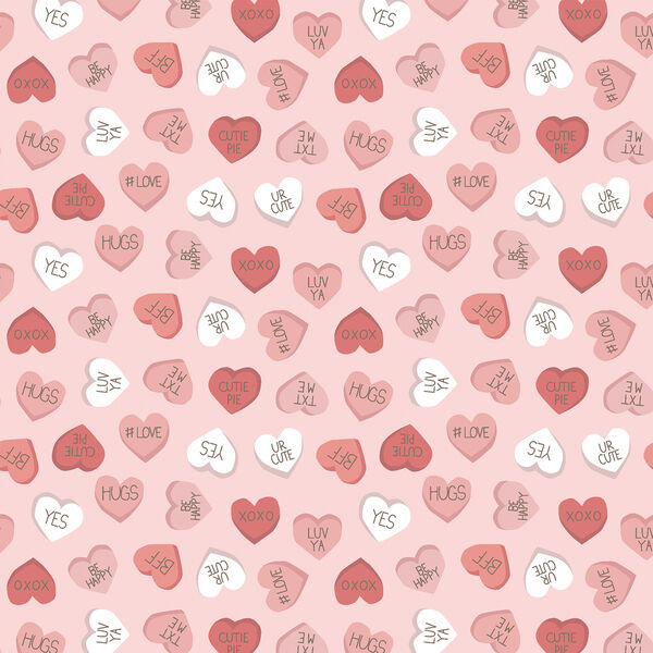 Conversation Hearts in Valentine