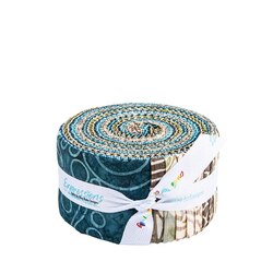 Expressions Batiks 2.5" Strip Roll in Sunken Treasure