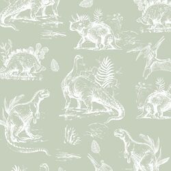 Dinosaurs in Succulent Green