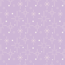 Starry Night in Lilac