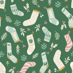 Christmas Stockings in Joyful