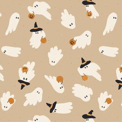 Trick or Treat Ghosts in Natural