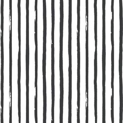 Rustic Stripe in Dark Grey