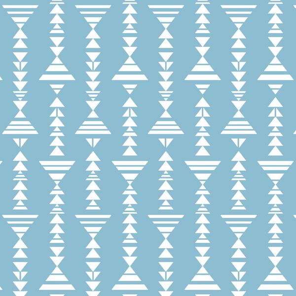 Little Tribal Stripe in Breeze