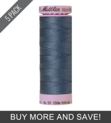 Stormy Sky (9105-1275) - Silk Finish Cotton 50wt - 164 Yards (5 Pack)