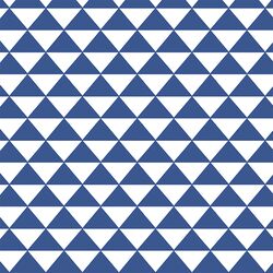 Triangle Mosaic in Blue Jay