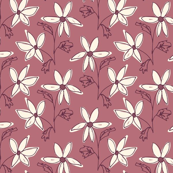 Daisies in Mauve