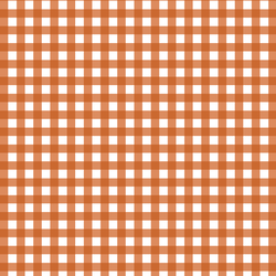 Gingham in Carrot