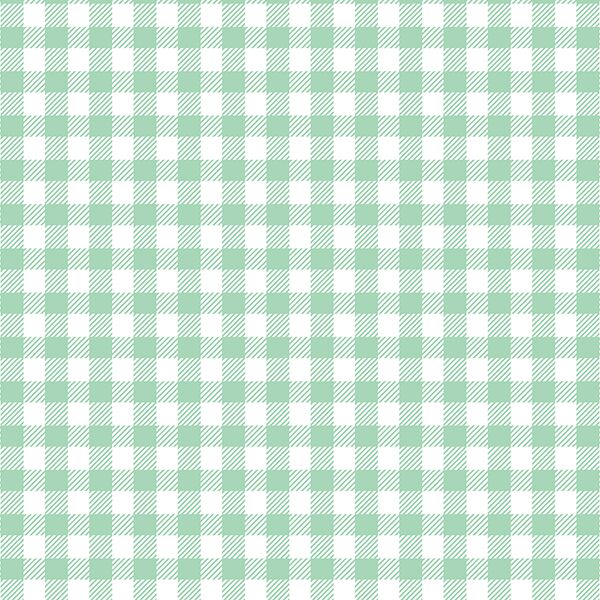 Small Buffalo Plaid in Seaglass