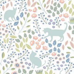 Large Cat Garden in Love