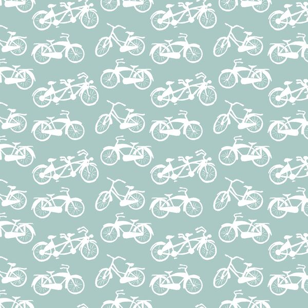 Silhouette in Dusty Teal
