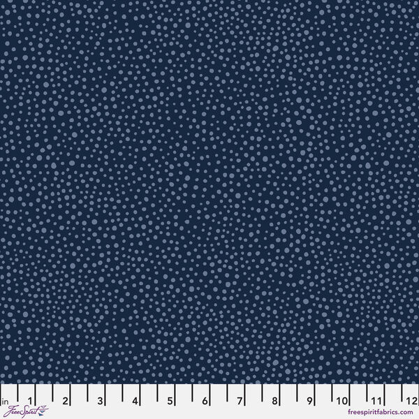 Seaweed Dot in Navy