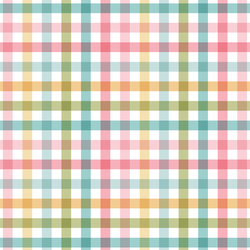 Plaid in Jellybean