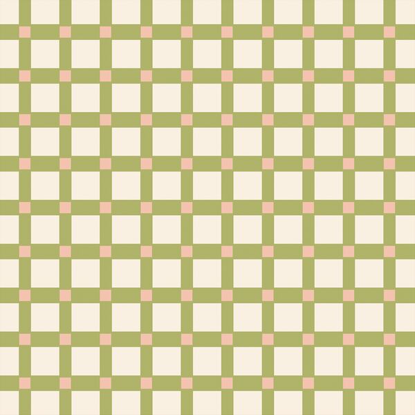 Square Plaid in Cream