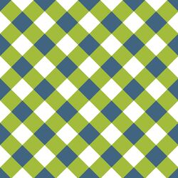 Picnic Gingham in Grassy