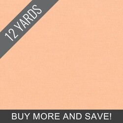 Cotton Couture in Light Peach - 12 Yard Bolt