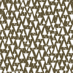 Christmas Trees in Green