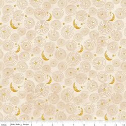 Stars and Moon in Cream