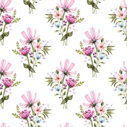 Wild Bouquet in White