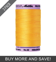 Summersun (9104-0120) - Silk Finish Cotton 50wt - 547 Yards (3 Pack)