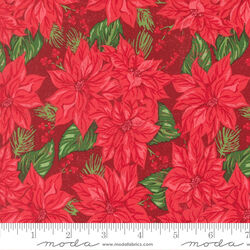 Vintage Poinsettia in Cardinal