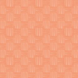 Garden Basketweave in Melon
