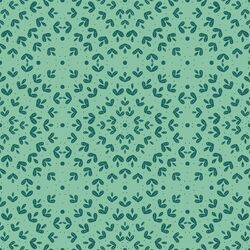 Leaf Medallion in Mint