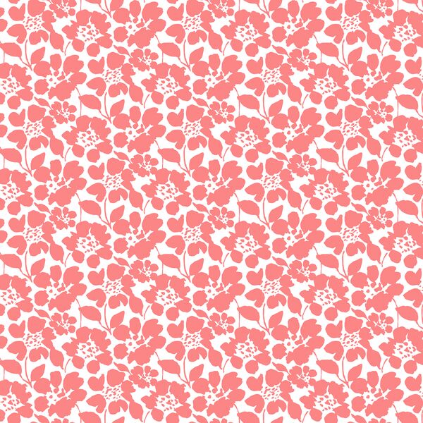 Roundabout Floral in Summer Watermelon