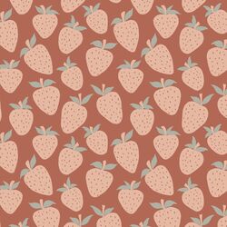 Fresh Berry in Red Clay