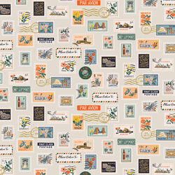 Postage Stamps in Flax