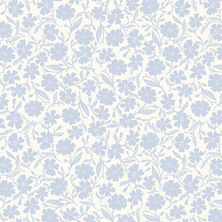 Sweet Blooms in Ancient Water Blue