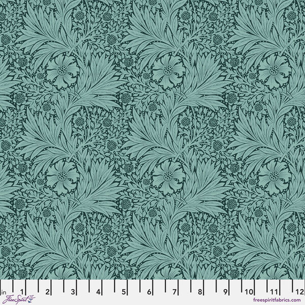 Marigold in Teal