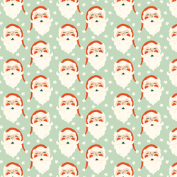 Jolly St. Nick in Mint Green