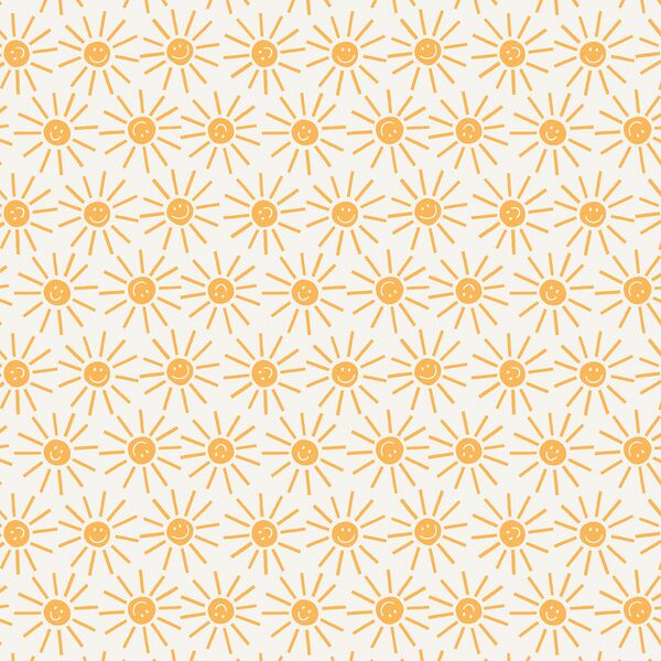 Little Smiley Sunshine in Canary Yellow