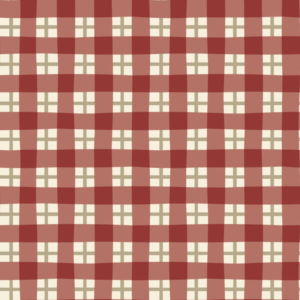Autumn Plaid in Baked Clay