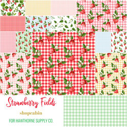 Strawberry Fields Fat Quarter Bundle