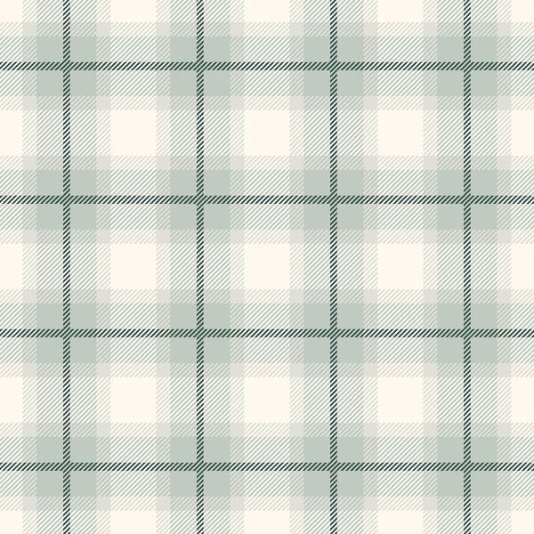Wild Plaid in Misty Green