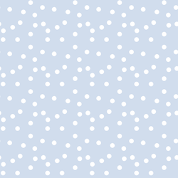 Large Spring Polka Dots in Sky Blue