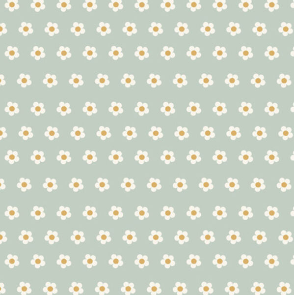Daisy Drift in Aqua