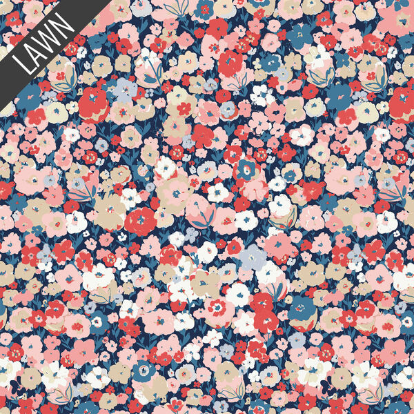 Bloom Confetti Cotton Lawn in Multi