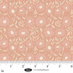 Flowers with Leaves in Peachy