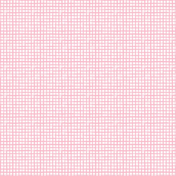 Little Watercolor Check in Pink Ribbon