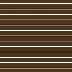 Sunflower Stripe in Dark Maple