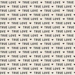 True Love in Graphite on Egret
