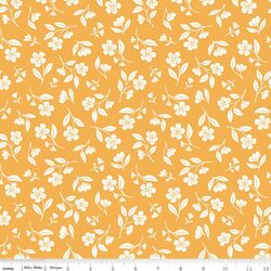 Drifting Blooms in Yellow