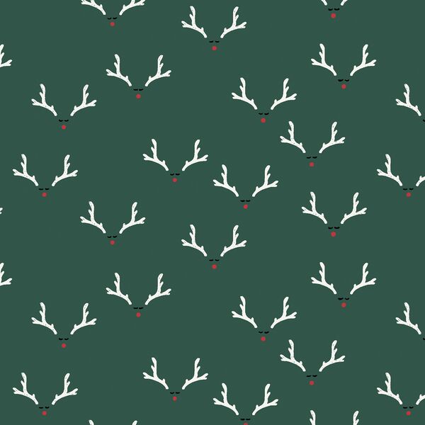 Antlers in Pine Needle